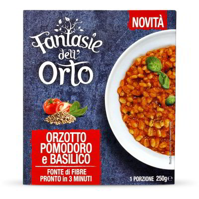 Orzotto con pomodoro e basilico