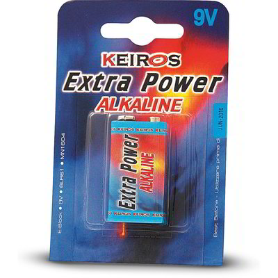 Pile keiros extra power alkaline 9 V