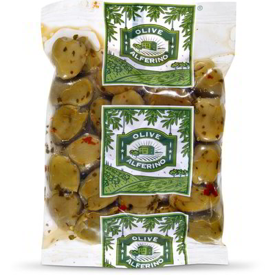 Olive denocciolate condite al peperone