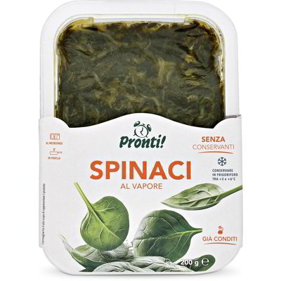Spinaci al vapore