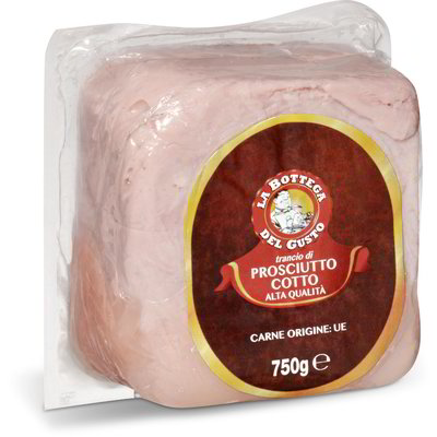 Trancio di prosciutto cotto alta qualità