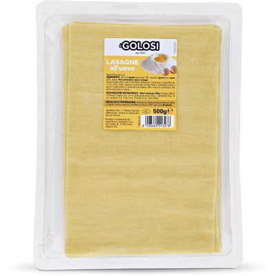 Lasagne fresche all'uovo