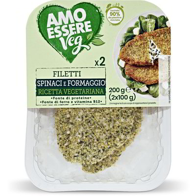 Filetti spinaci e formaggio