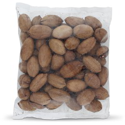 Noci pecan in guscio tostate e salate