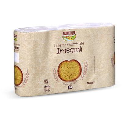 Fette biscottate integrali