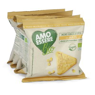 Mini gallette di mais bio