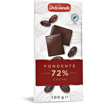 Cioccolato fondente 72% cacao