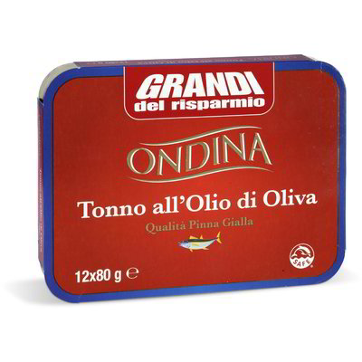 Tonno all'olio di oliva