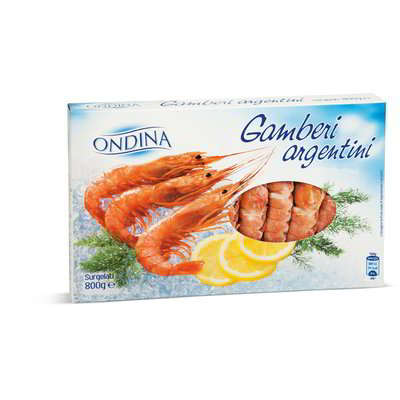 Gamberi argentini surgelati