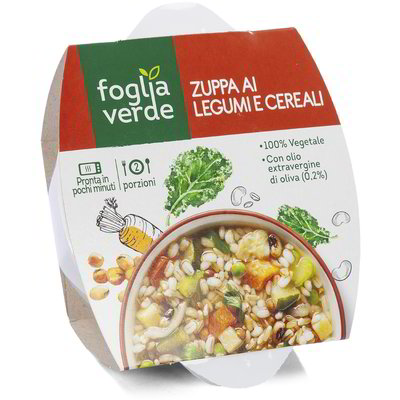 Zuppa ai legumi e cereali
