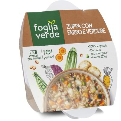 Zuppa con farro e verdure