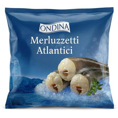 Merluzzetti puliti surgelati