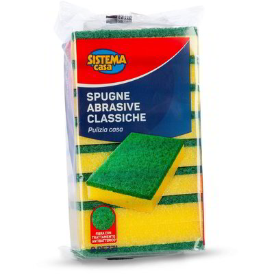 Spugne abrasive classiche 8 pezzi