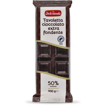 Tavoletta cioccolato extra fondente