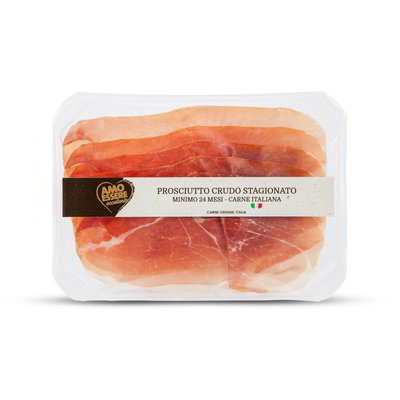 Prosciutto crudo stagionato a fette