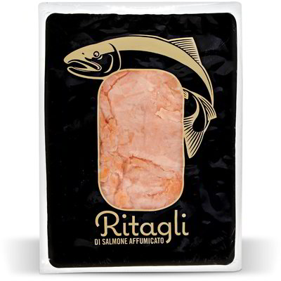 Ritagli di salmone affumicato