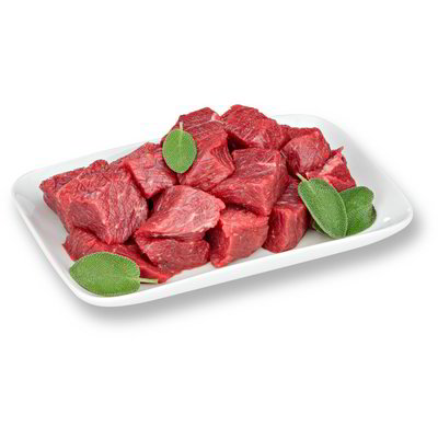 Bocconcini carne di bovino adulto