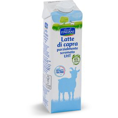 Latte di capra parzialmente scremato UHT