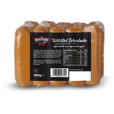 Wurstel Servelade affumicato