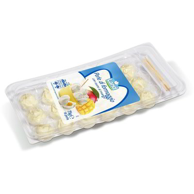 Perle di formaggio con cuore al mango