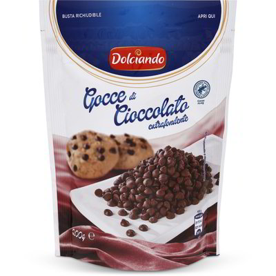 Gocce di cioccolato extrafondente