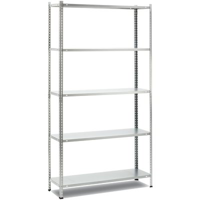 Scaffale in metallo 5 ripiani