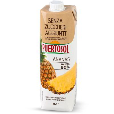 Bevanda ananas senza zuccheri aggiunti*