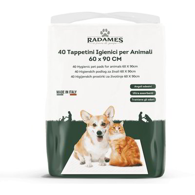 40 Tappetini igienici per animli 60x90 cm
