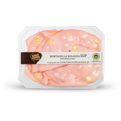 Mortadella Bologna IGP con pistacchio