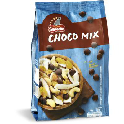Mix di frutta secca e cioccolato