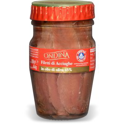 Filetti di acciughe in olio di oliva