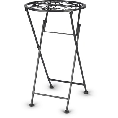 Portavaso tondo pieghevole -Nero