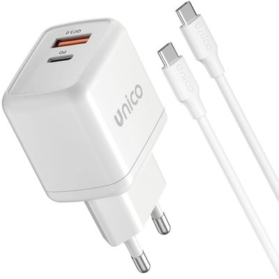 Caricatore da viaggio 30W bianco