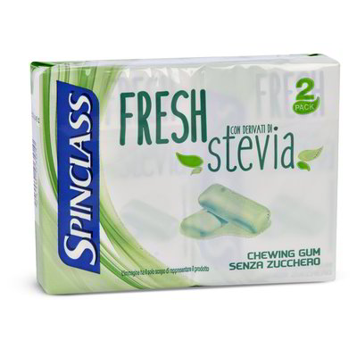 Chewing gum con stevia