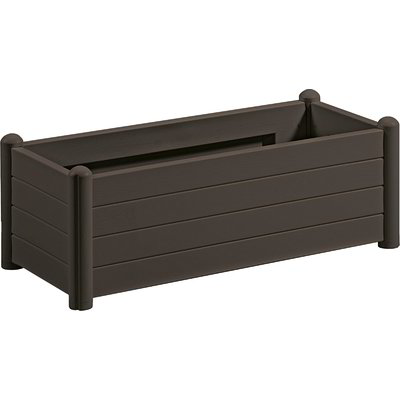 Fioriera rettangolare 80 L moka
