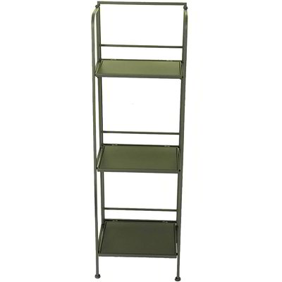 Scaffale rettangolare 3 ripiani verde oliva