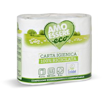 Carta igienica eco 4 rotoli