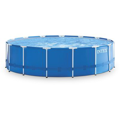 Piscina Metal Frame rotonda 28242NP
