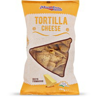 Patatine tortilla gusto formaggio