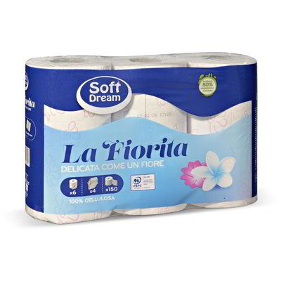 Carta igienica "La Fiorita" 6 rotoli