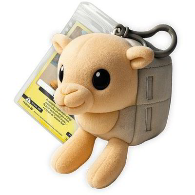 Peluche portachiavi 12 cm