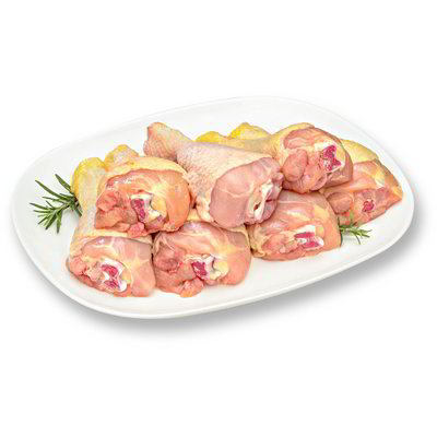 Fusi di pollo bianchi sfusi