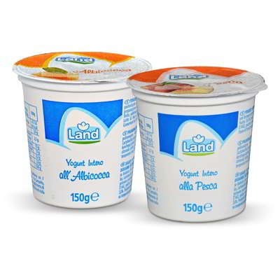 Yogurt intero alla pesca/albicocca