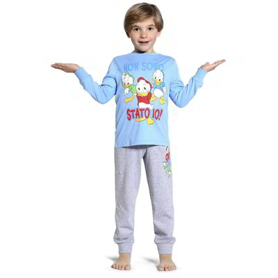 Pigiama Bambino/a stampa Qui Quo Qua