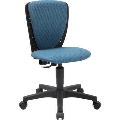 Sedia girevole Maxx Junior blu