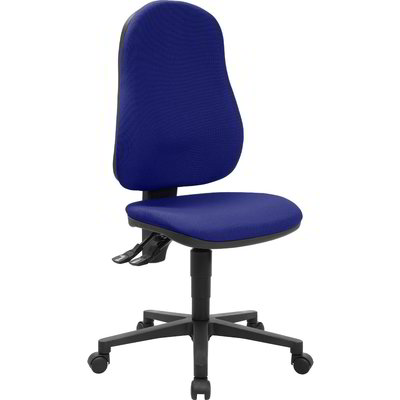 Sedia girevole Max Ergo blu