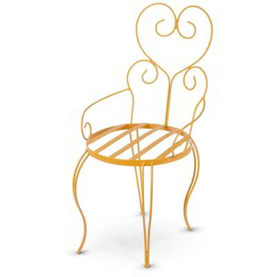 Seggiolina portavaso - Giallo