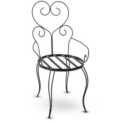 Seggiolina portavaso - Nero