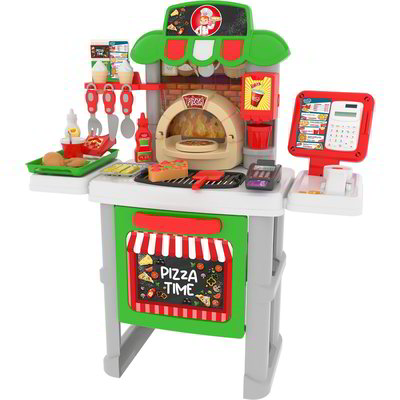 Set pizza con forno e cassa