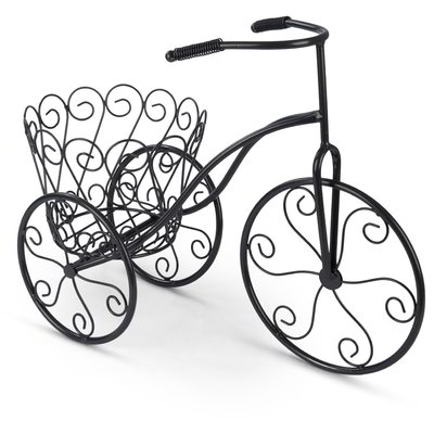 Portafiori Bicicletta - Grigio scuro
